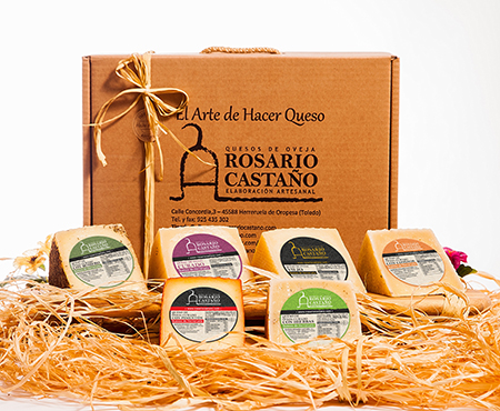 Cesta Surtida  de Quesos Gourmet