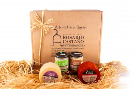 Caja de Quesos y Cremas de Oveja para Regalar